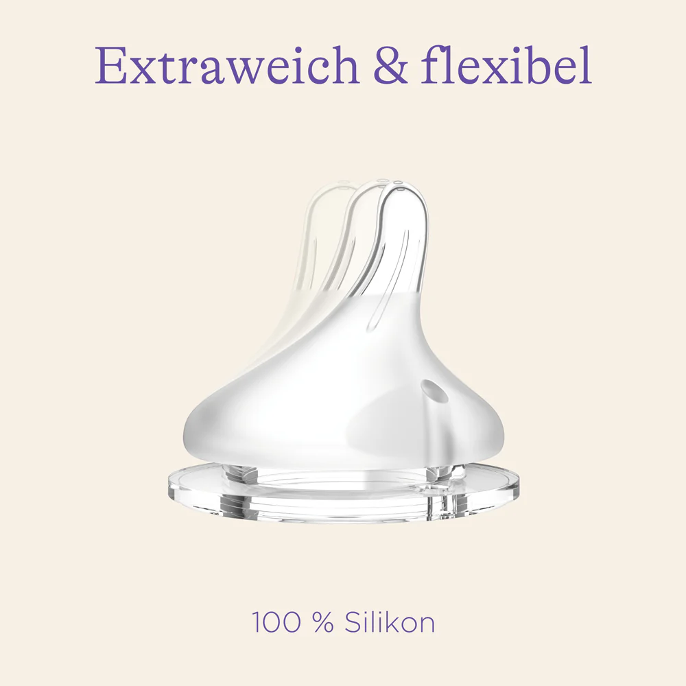 Babyflasche mit NaturalWave® Sauger 4 x 160 ml - Image 5