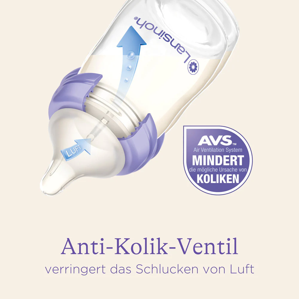 Glas-Babyflasche mit NaturalWave® Sauger 240 ml - Image 6