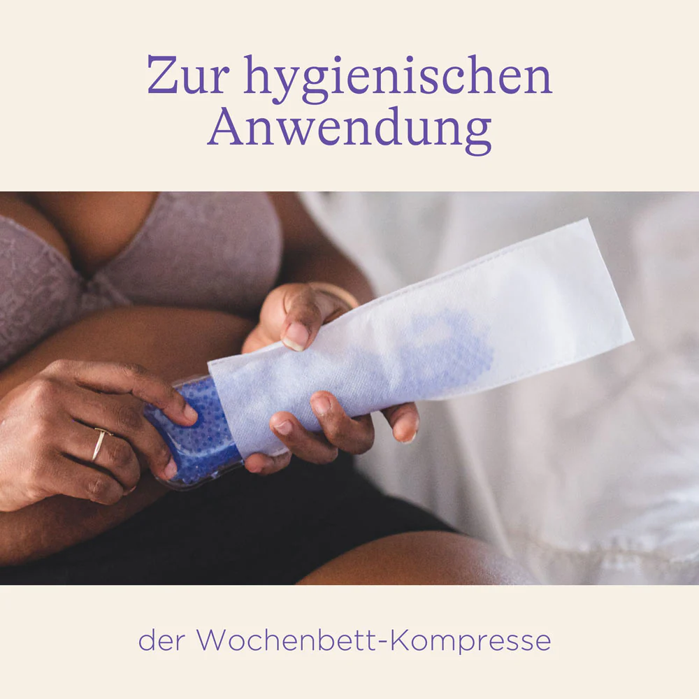 Nachfüllpackung: Hygiene-Schutzvlies für Wochenbett-Kompresse Kalt & Warm - Image 4